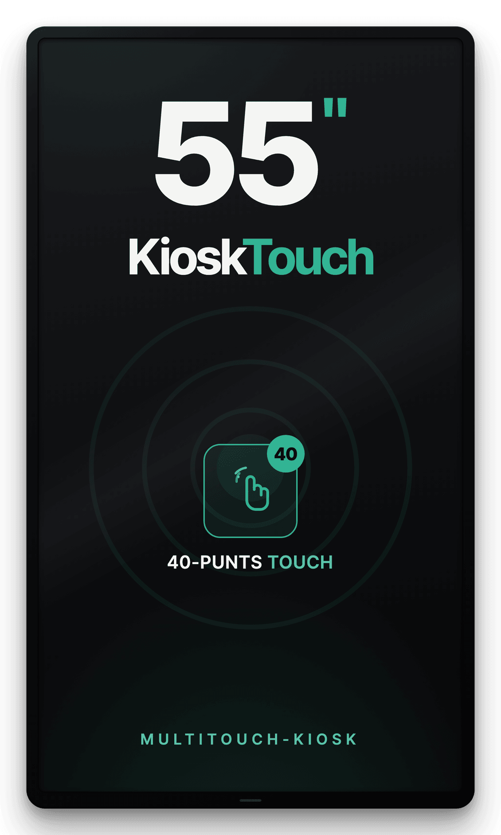 KioskTouch 55 inch touchscreen